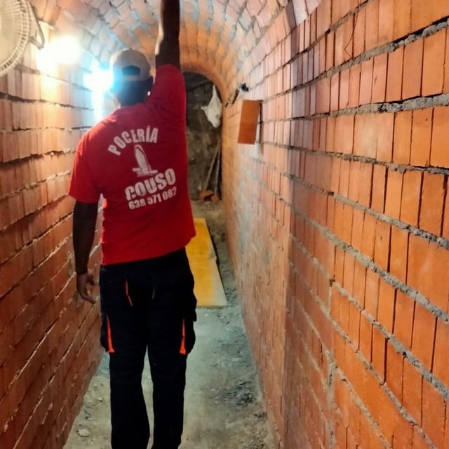 Pocería Couso construcción de una galería